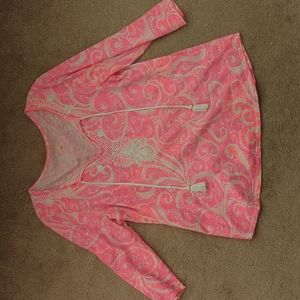 Lilly Pulitzer Paisley Pink Top